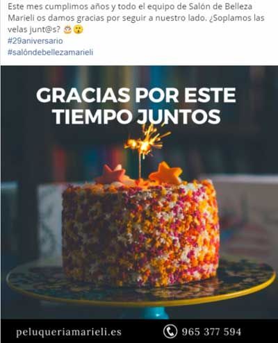 Redes sociales para peluquerías